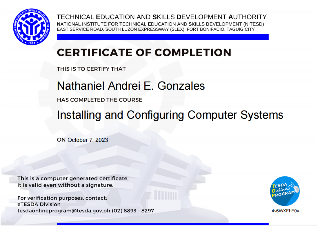 Cloud Computing Certificate