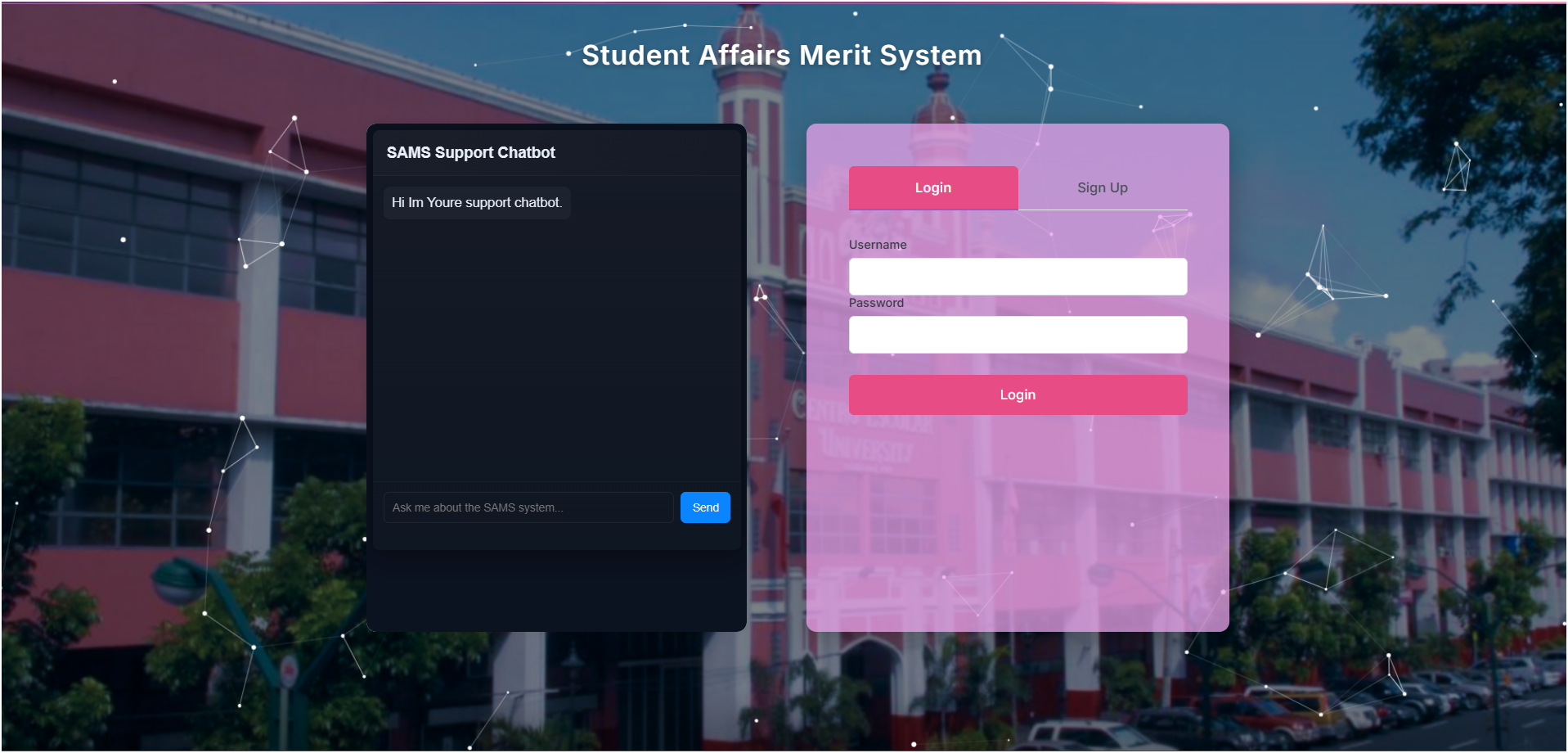 Student Affairs Merit System